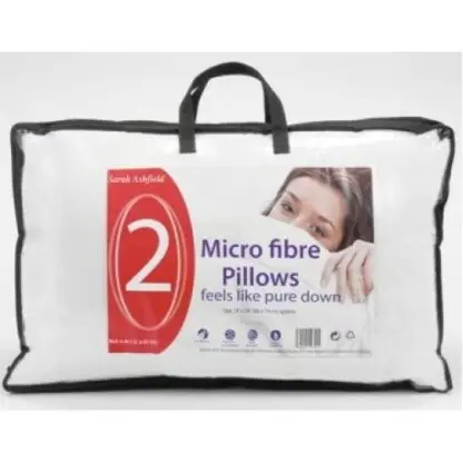 Microfibre pillow PAIR