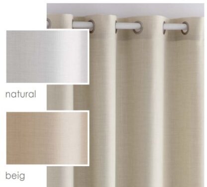 CURTAIN - BROWN "INAYA"